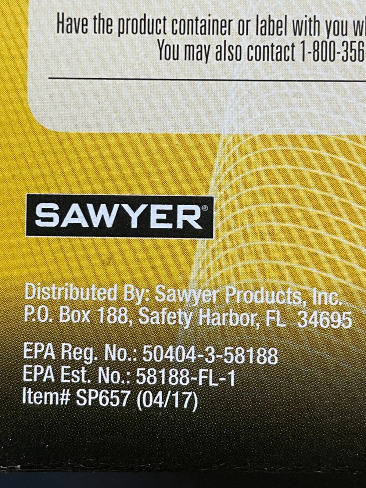 2 Pack Sawyer Insect Repellent 24fl Oz for Clothing Gear & Tents - Outdoor Safety