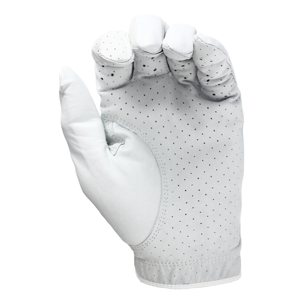 Golf Gloves 6 Pack - Genuine Cabretta Leather, Breathable, Secure Fit