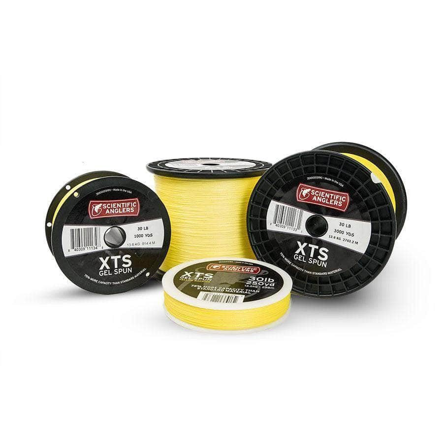 30 lb Yellow Fly Fishing Backing Line - 250 Yards Gel Spun