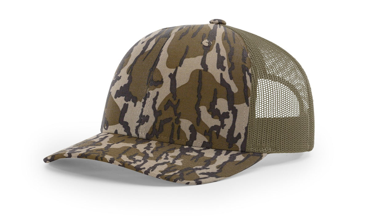 Richardson Camo Trucker Hat Adjustable Snapback Cap Multiple Colors