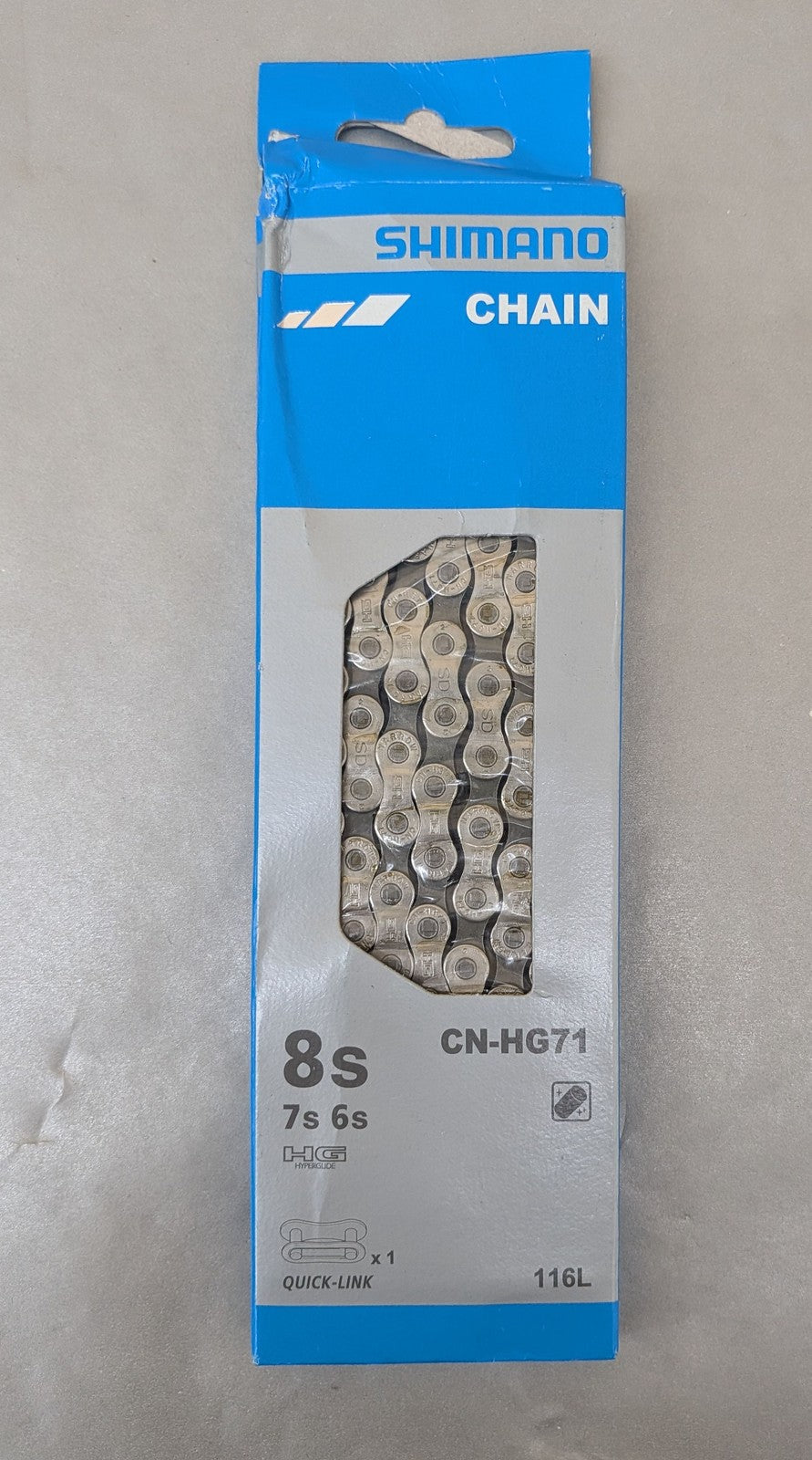 Bike Chain Quick Link 6-8 Speed, 116 Links for Shimano & Other Bikes