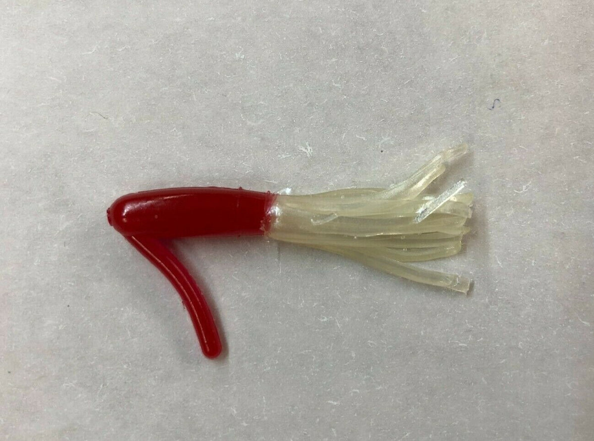 Solid Head Weedless Crappie Tube Jigs Bulk Pack 50 - Multiple Colors, Made in USA