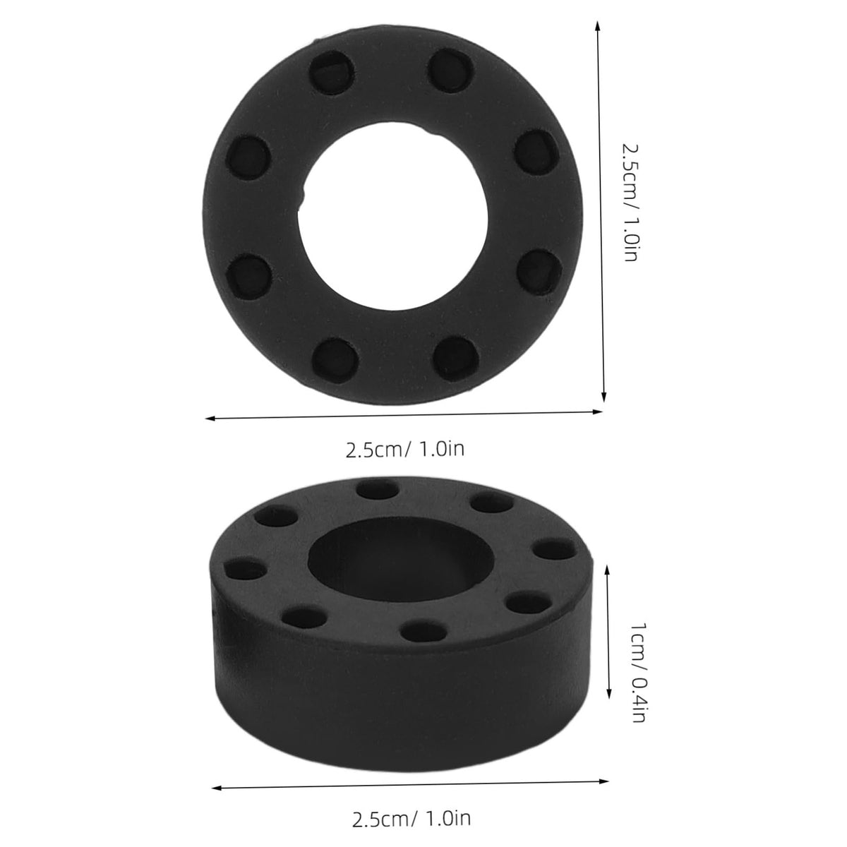 Foosball Table Bumpers (8-Pack) Rubber Bumpers for Foosball Rods