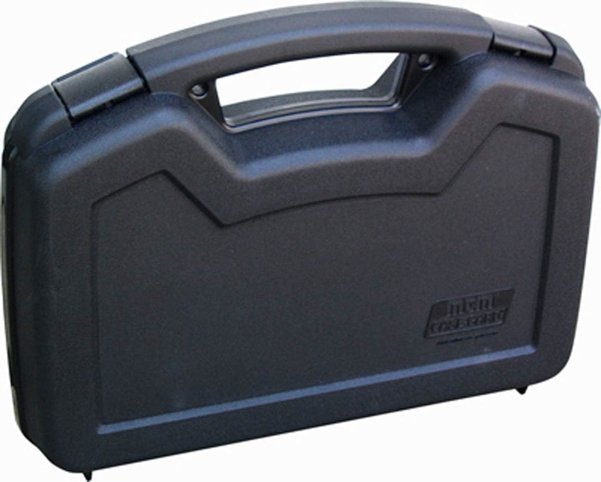 Lockable Pistol & Revolver Hard Case - Foam Interior, Durable Carry Bag
