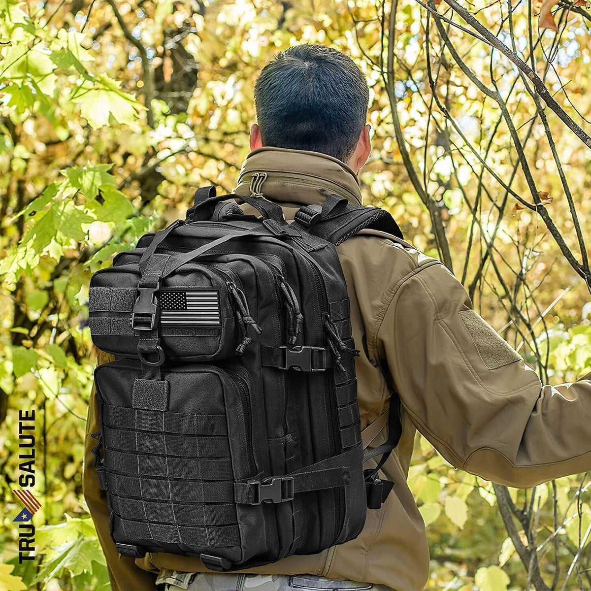 Military Tactical Backpack 30L-70L Large Outdoor Assault Pack with Molle Webbing