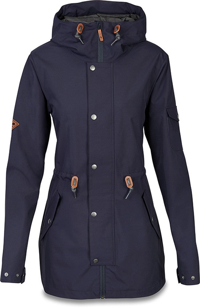 Women's Snowboard Jacket - Waterproof Shell, Night Sky Blue, Medium