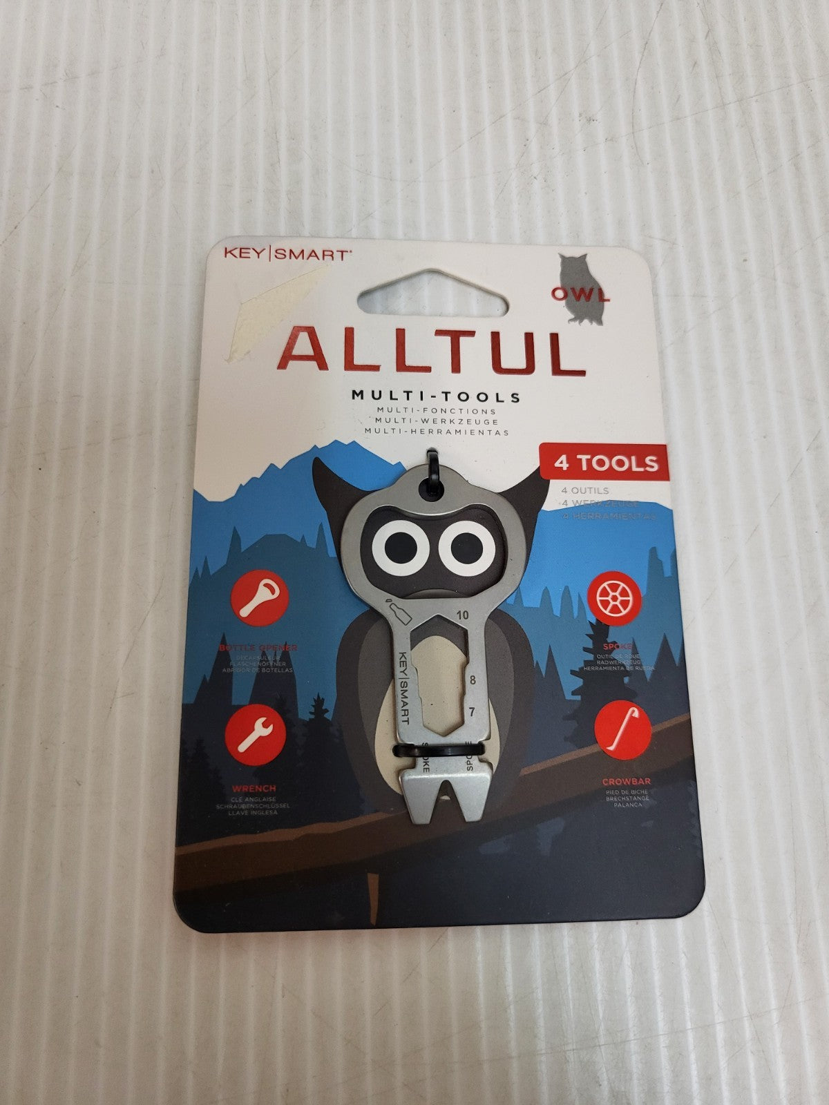 Multi Tool Owl with Owl Design - Compact Camping & Hiking Gear