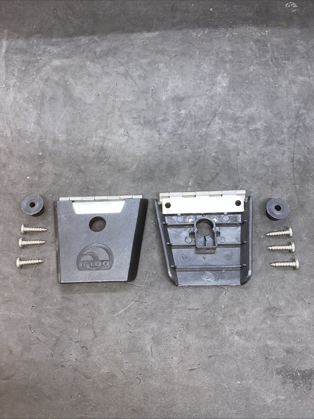 2 Pack Igloo Replacement Hybrid Cooler Latch - Black Stainless Steel