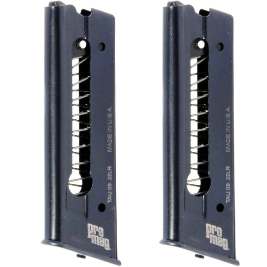 ProMag 2-Pack Taurus PT-22 .22 LR 8-Round Magazines - Blue Steel