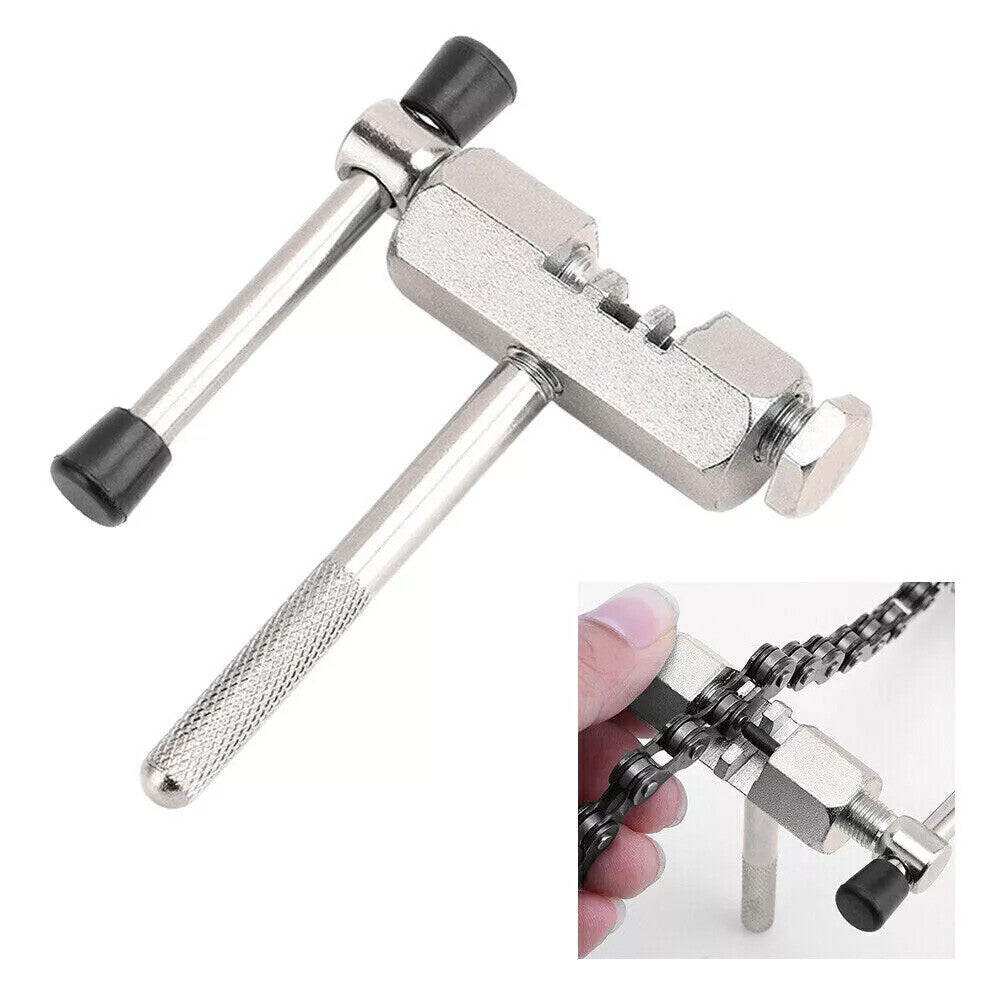 Bike Repair Tool Kit 9 Pieces with Chain Cutter, Crank & Freewheel Remover