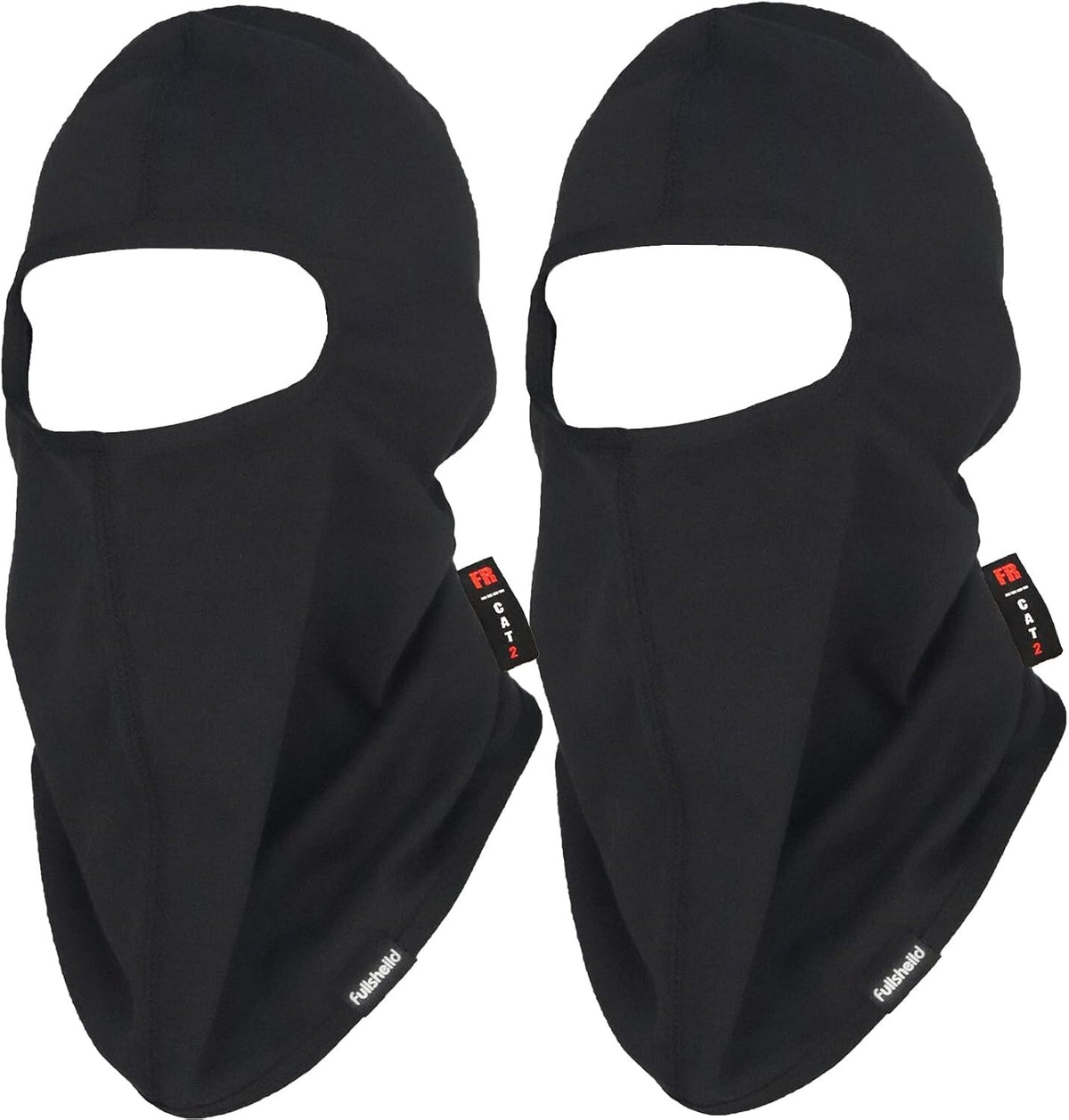 Flame Resistant Hood for Welding & Hunting - 2 Pack, Black, One Size