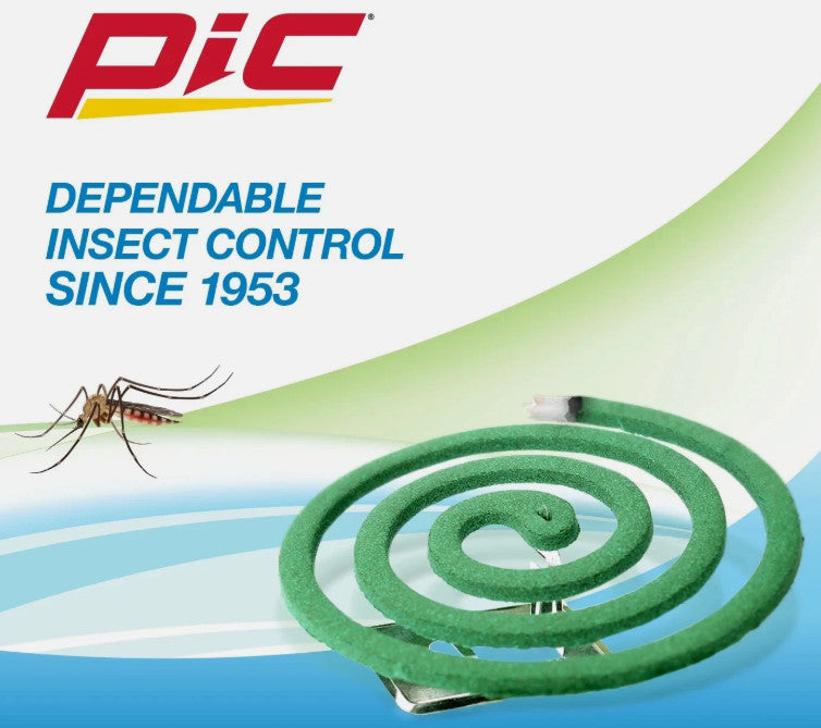 Outdoor Bug Repellent Mosquito Coils 4 Pack for Patio Camping & Porch