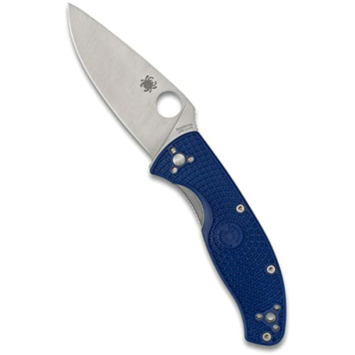 Spyderco Tenacious Folding Knife CPM S35VN Steel Blade, Blue FRN Handle