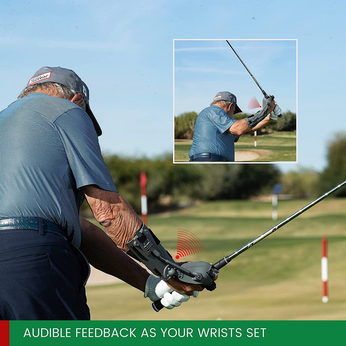 Pure Swing Precision Impact Golf Trainer | Right Handed Wrist