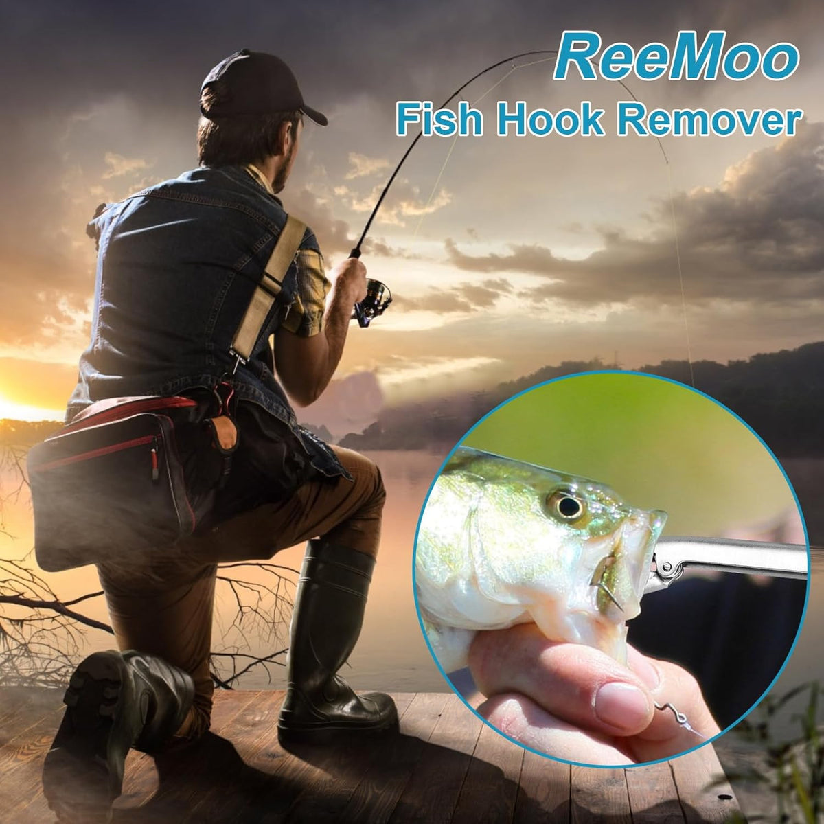 Fishing Hook Remover Tool Stainless Steel Saltwater Fish Hook Pliers
