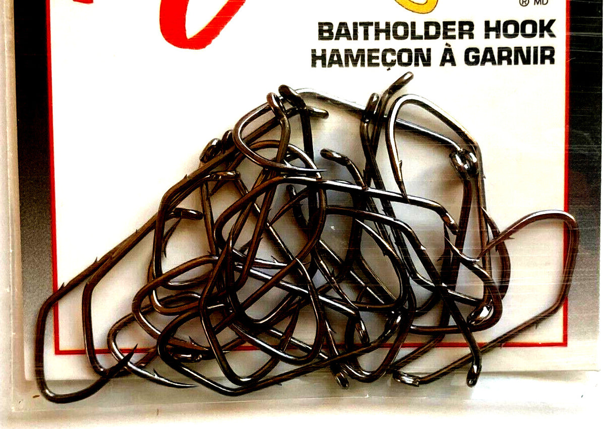 Matzuo Size 2 Sickle Baitholder Hooks Black Chrome Pack of 50