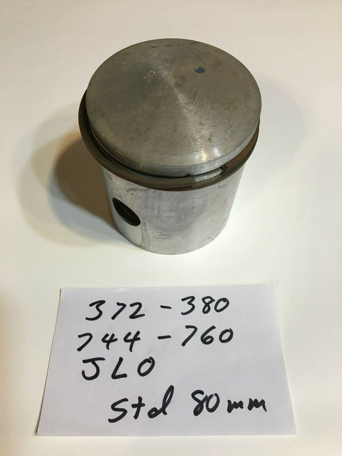 Vintage Pistons with Rings for Polaris Arctic Cat Ski Daddler OMC 372 380 744 760