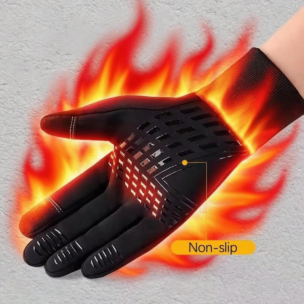 Winter Waterproof Touch Screen Gloves for Men & Women - Thermal & Windproof