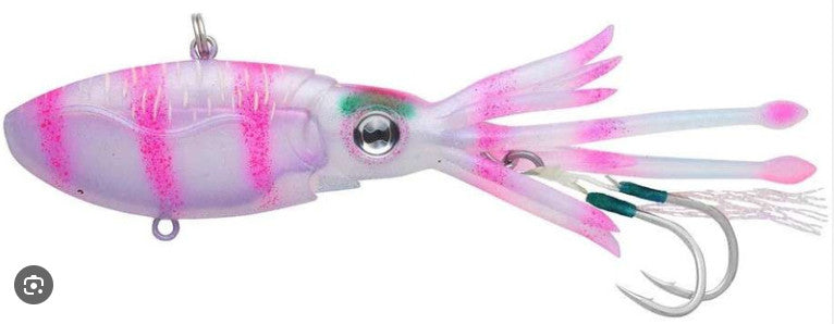 Squid Jig Vibe Lure All Sizes - Versatile Saltwater Fishing Bait for Predatory Fish