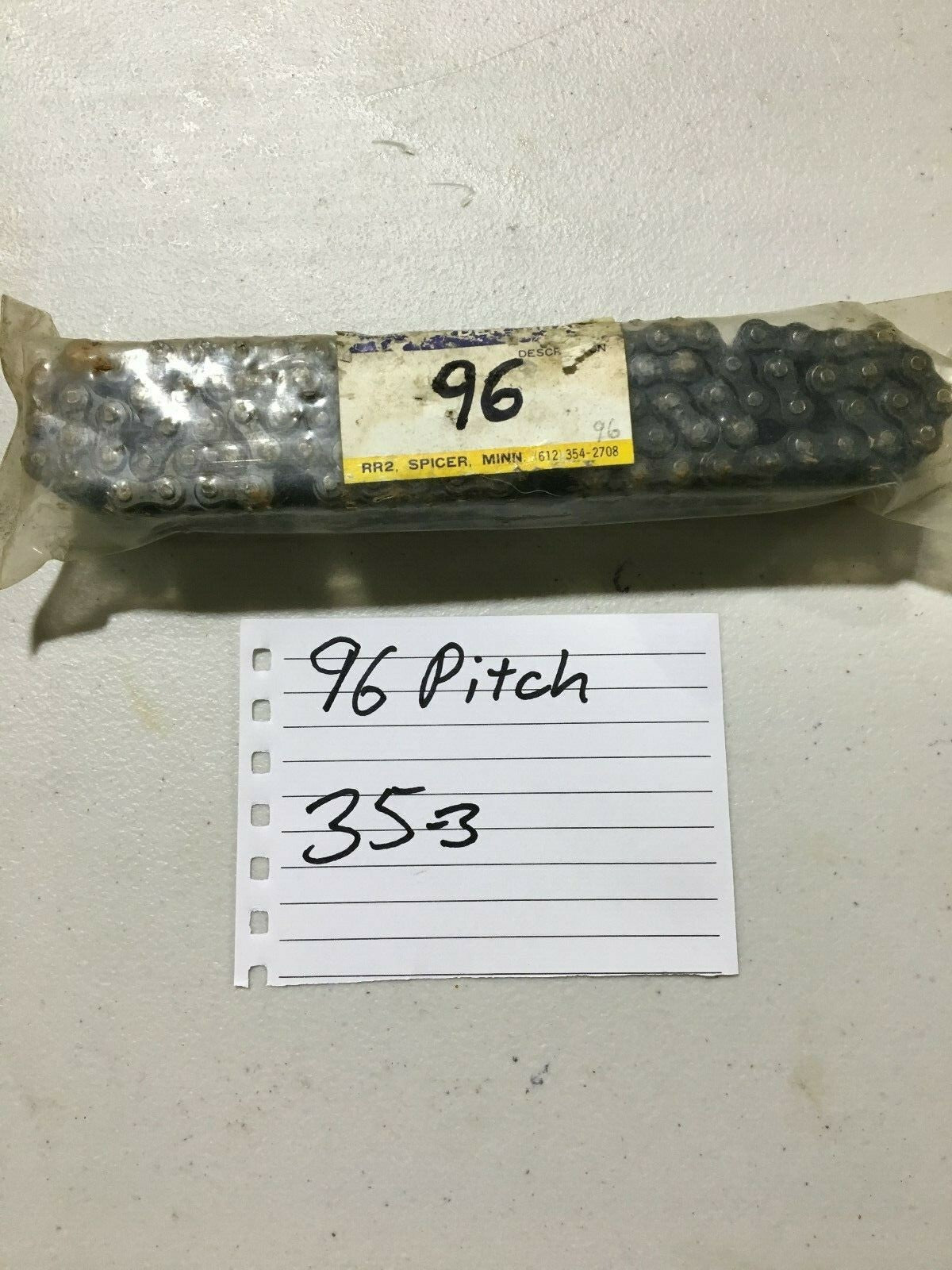 Vintage Triple Chain 96 Pitch for Ski Doo Merc Yamaha Twister - 35-3 3/8