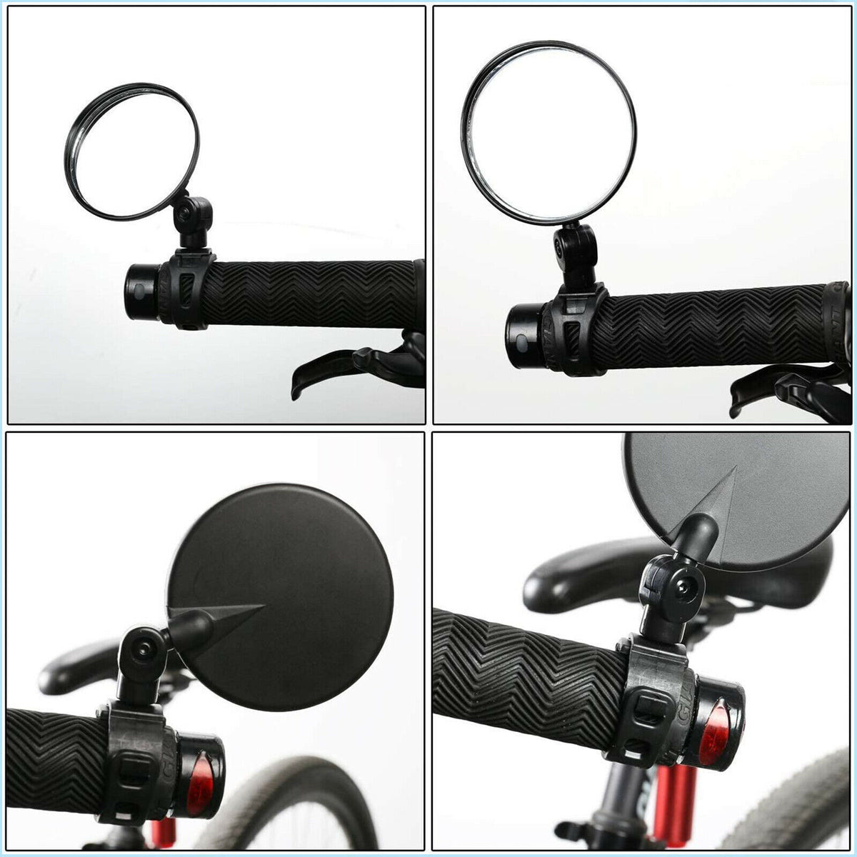 Bike Mirror 360° Rotatable Handlebar Mirror for Cycling - Multiple Shapes