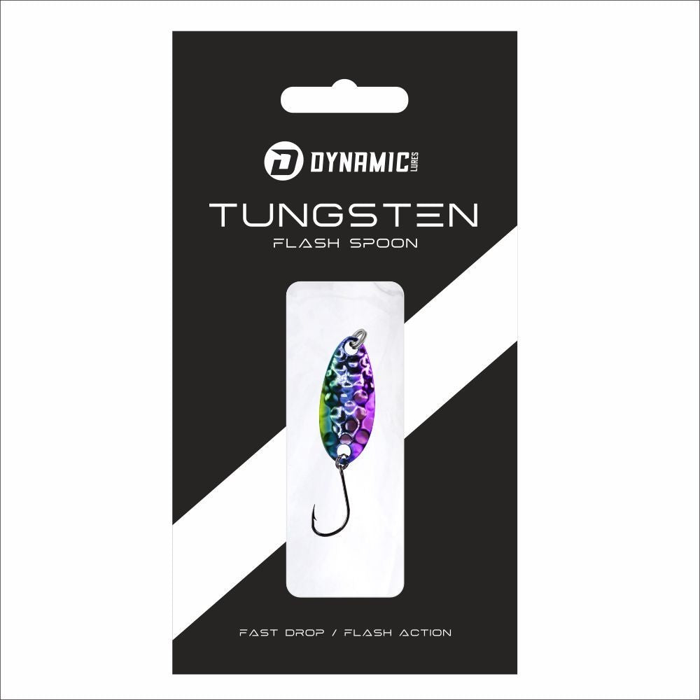 Crappie Micro Tungsten Fishing Spoon for Ice & Spin Fishing - Multiple Weights & Colors