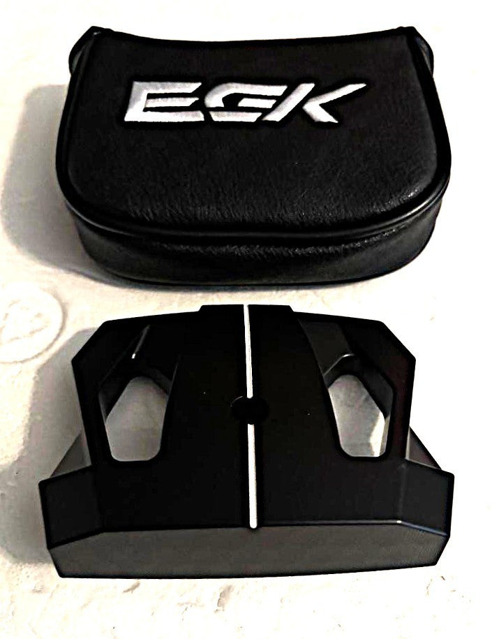 Left Hand Golf Putter Head - Balanced CNC Face & 400g Aluminum Head