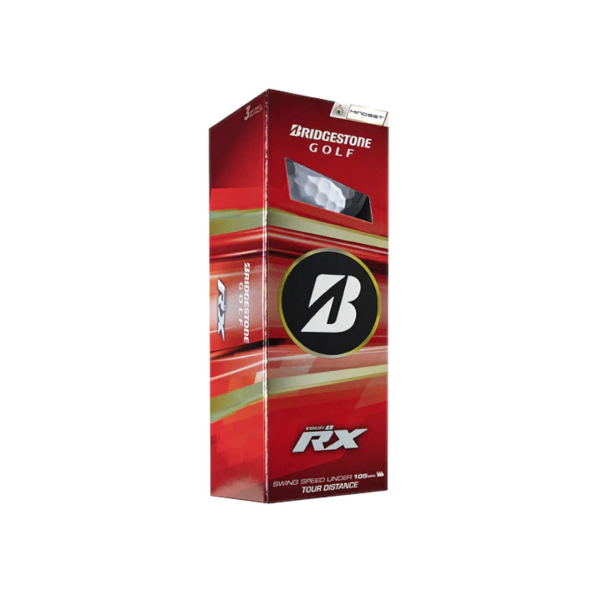 Bridgestone 2026 Tour B RX White Golf Balls Dozen - Distance & Control