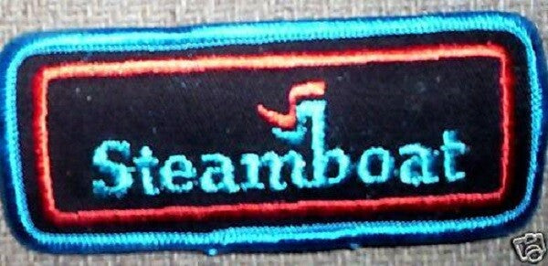 Snowboard Ski Patch - Steamboat Colorado Iron-On or Sew-On Sticker