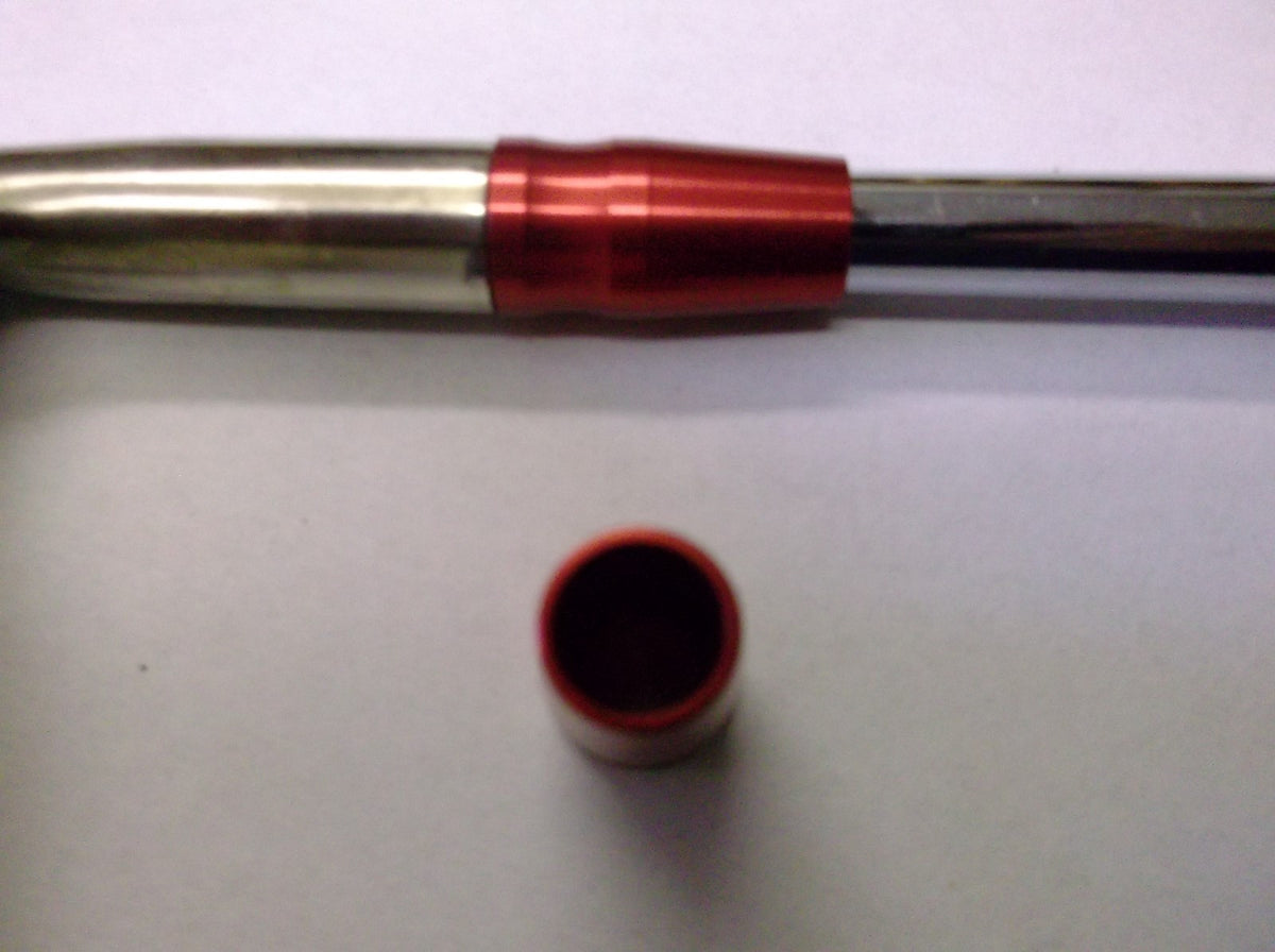 Golf Iron Ferrules Metal Aluminum Red 4.5g Shafts 355/370 Made in USA