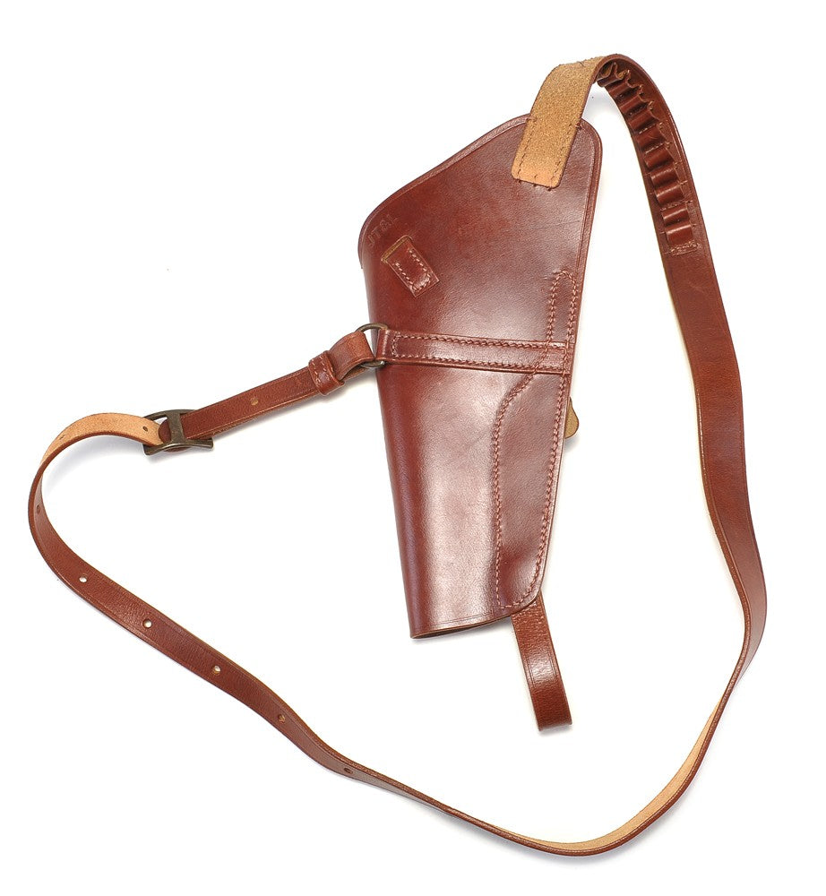 Leather Shoulder Holster Fits Ruger GP100 & Smith Wesson 686 Revolvers