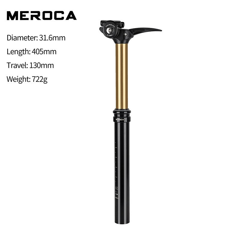 Mountain Bike Seatpost - Multiple Sizes MTB Bicycle Dropper Seat Post