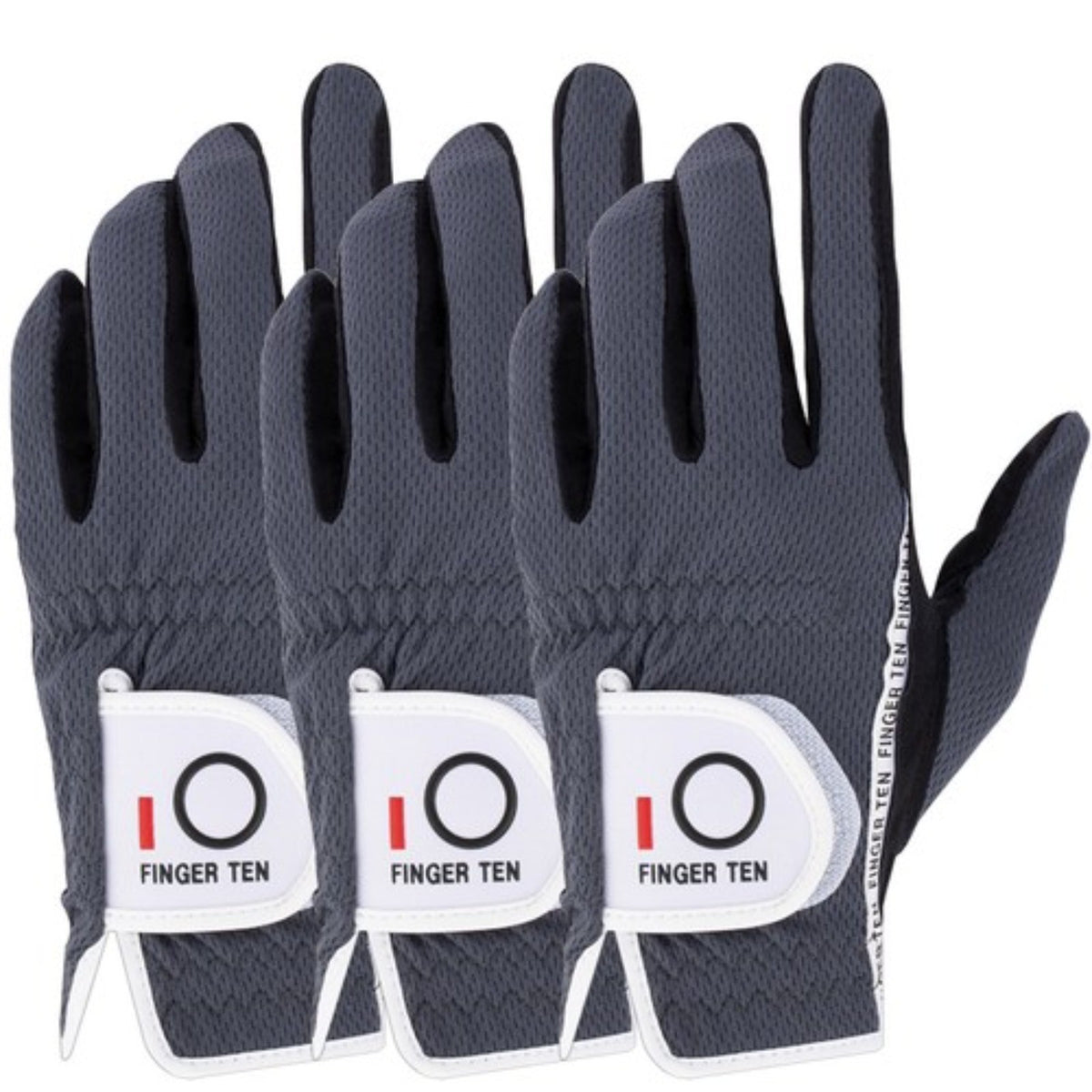 Men's All Weather Golf Gloves 3-Pack - Grip, Breathable, Quick-Dry