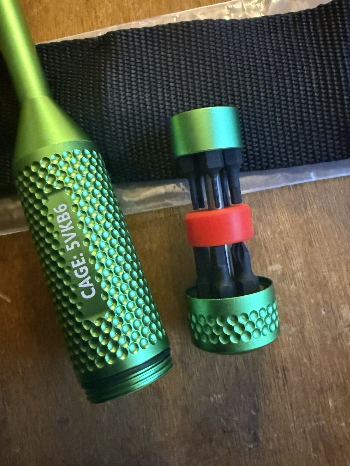 Glow-in-the-Dark Pen & Multi-Bit Screwdriver Set with Glow Patches