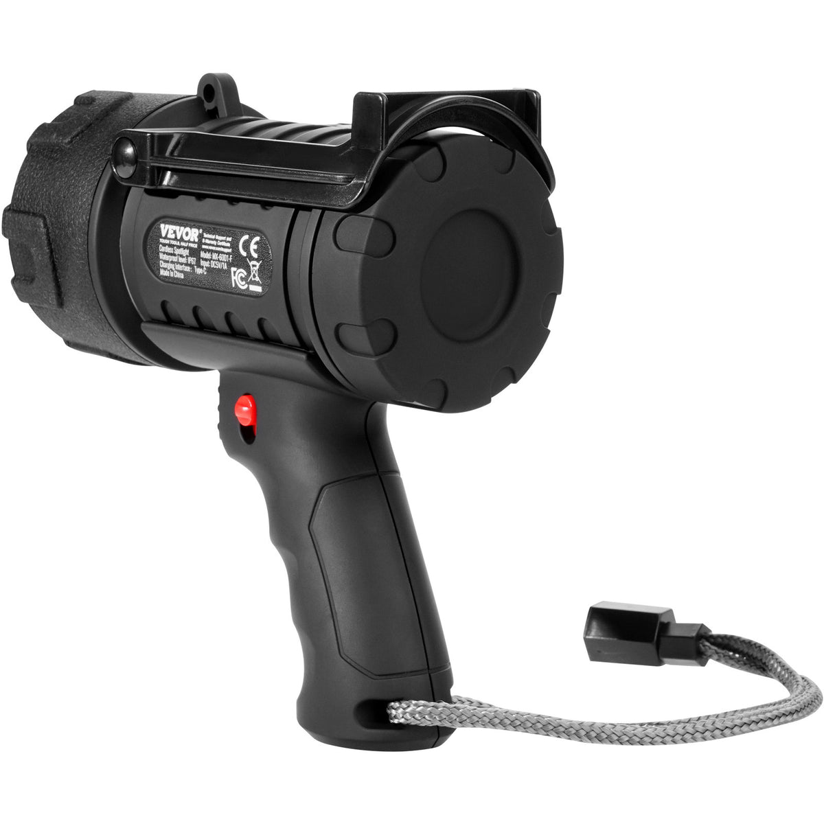 Rechargeable LED Spotlight Flashlight 200,000LM Waterproof Handheld Torch
