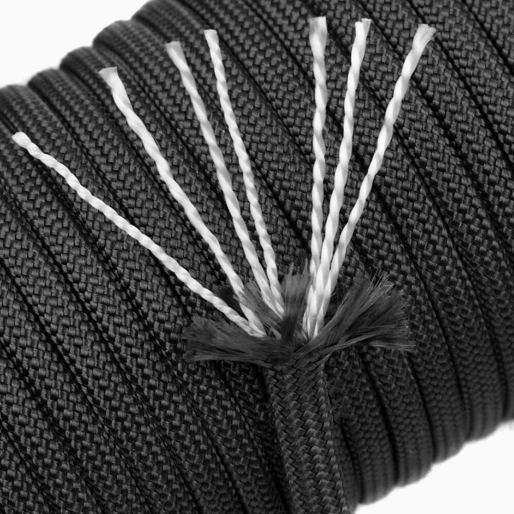 550lb Paracord Rope in Spool - Heavy Duty Nylon 7 Strand Camping & Outdoor Use