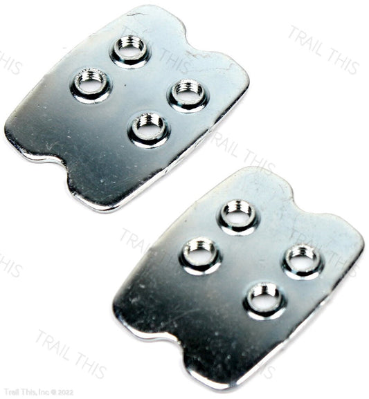 Shimano 4-Hole SPD Shoe Plate Cleat Nuts - Fits SH51 SH52 SH56, Pack of 2