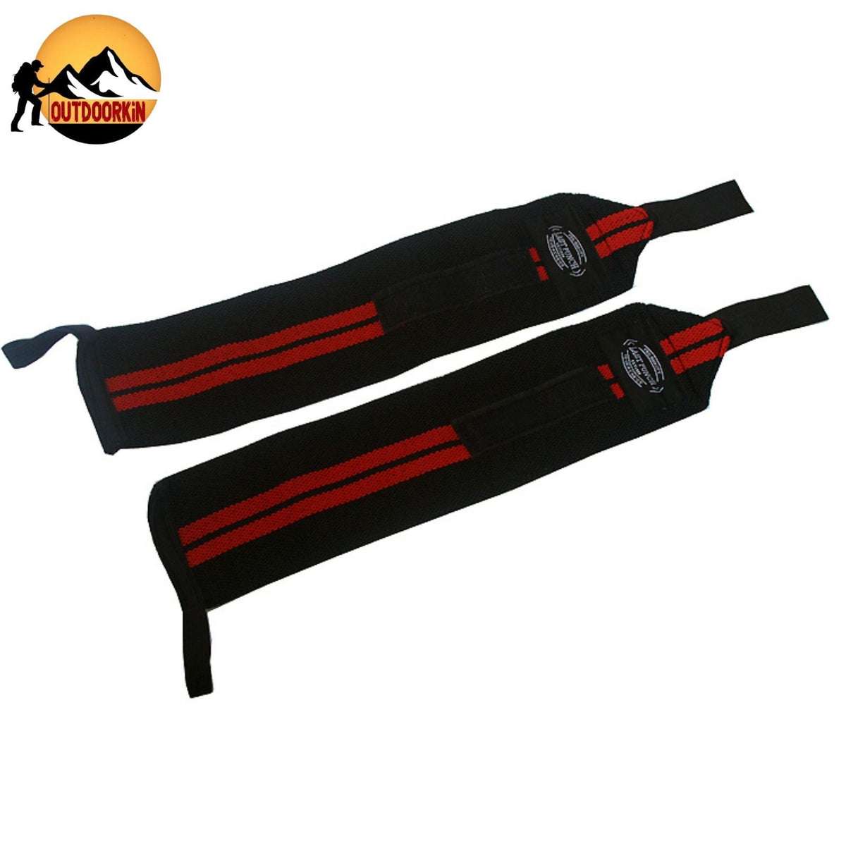 12-Inch Elastic Wrist Support Wraps for Weight Lifting & Gym Training