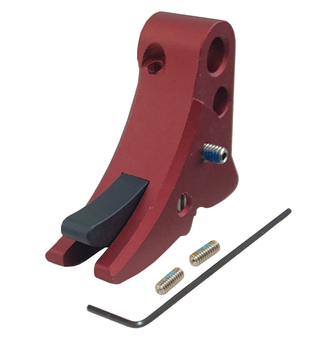 Anodized Aluminum Trigger Shoe with Safety for Gen 1-3 - Multiple Colors