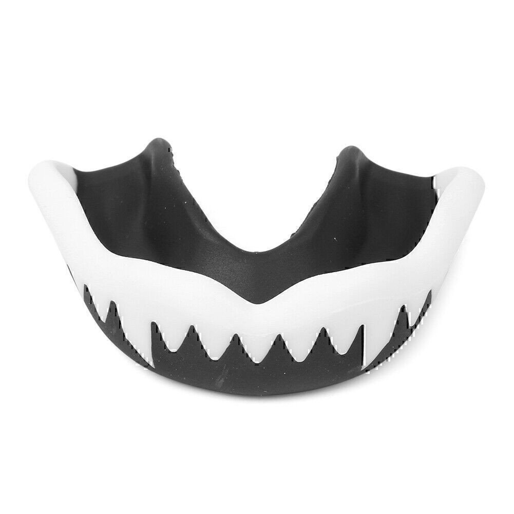 Muay Thai MMA Taekwondo Mouth Guard Protector Case Black