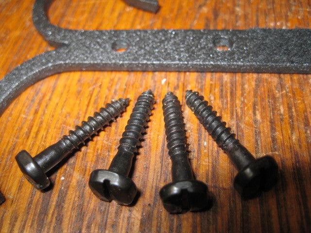 Blacksmith Hand Forged Wall Mount Gun Rack Hooks for Rifle Shotgun Storage