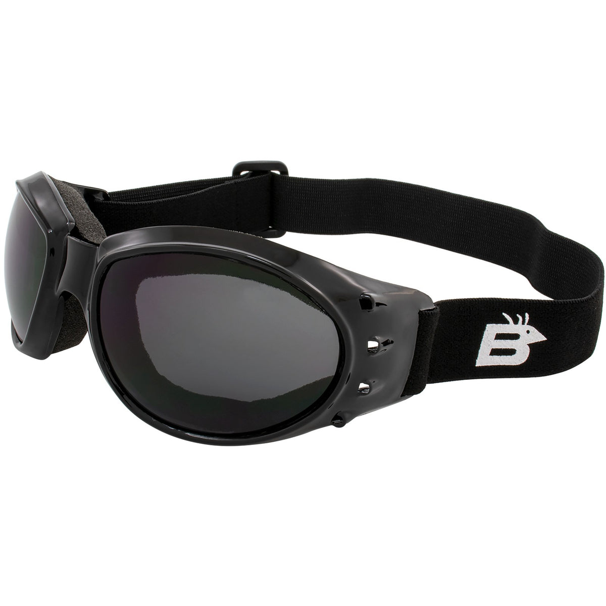 Polarized Goggles with Smoke Lens, Anti-Fog, UV400 Protection, Adjustable Strap