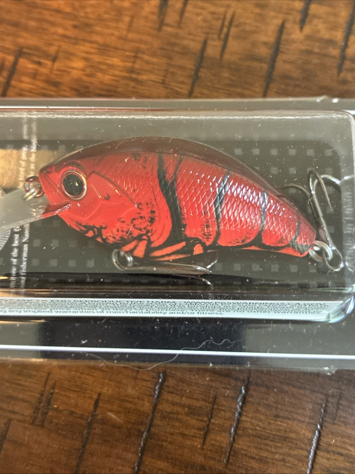 (3-Piece) Floating Crankbait Lure Set - Red Craw, Vanilla/Chartreuse & Mat Real Funa