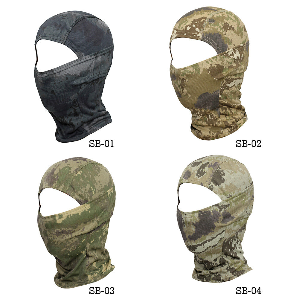 Tactical UV Protection Face Mask Balaclava for Outdoor Activities