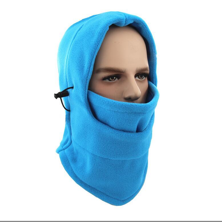 Winter Windproof Fleece Neck Warmer Balaclava Hood for Skiing & Snowboarding