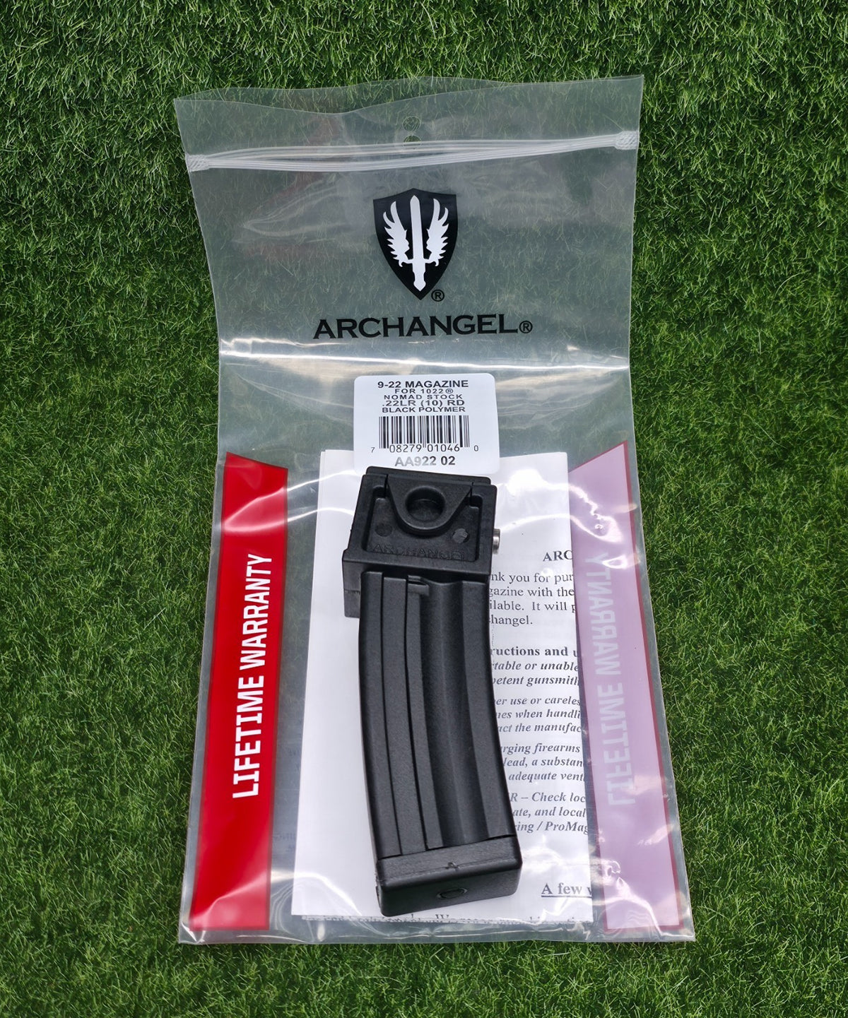 9-22 Ruger 10-Round Magazine - Compatible with Ruger 10/22 .22 LR Polymer