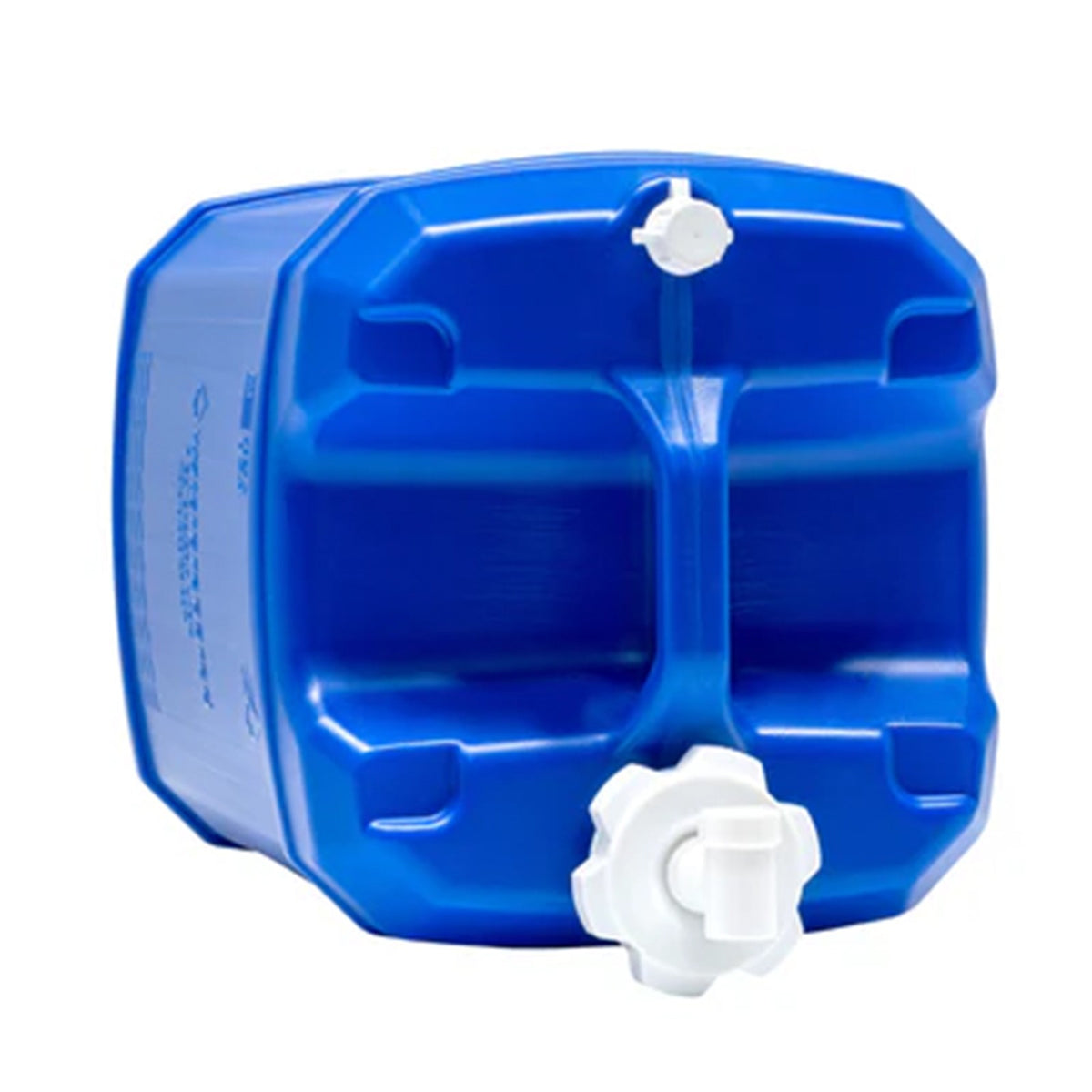 7-Gallon Stackable Water Storage Container with Spigot - Blue