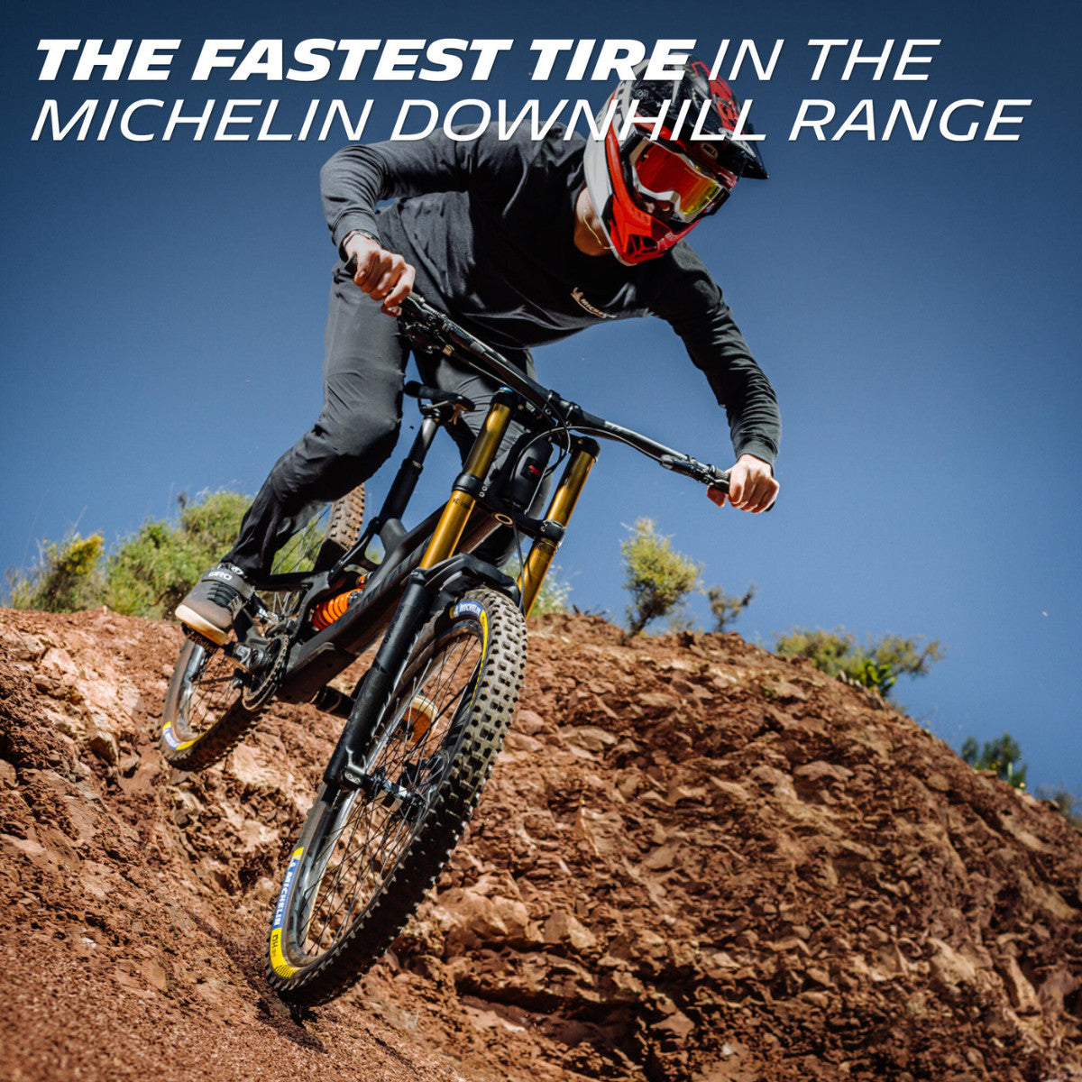 Michelin 27.5 x 2.4 Tubeless Mountain Bike Tire - Downhill, Bike Park