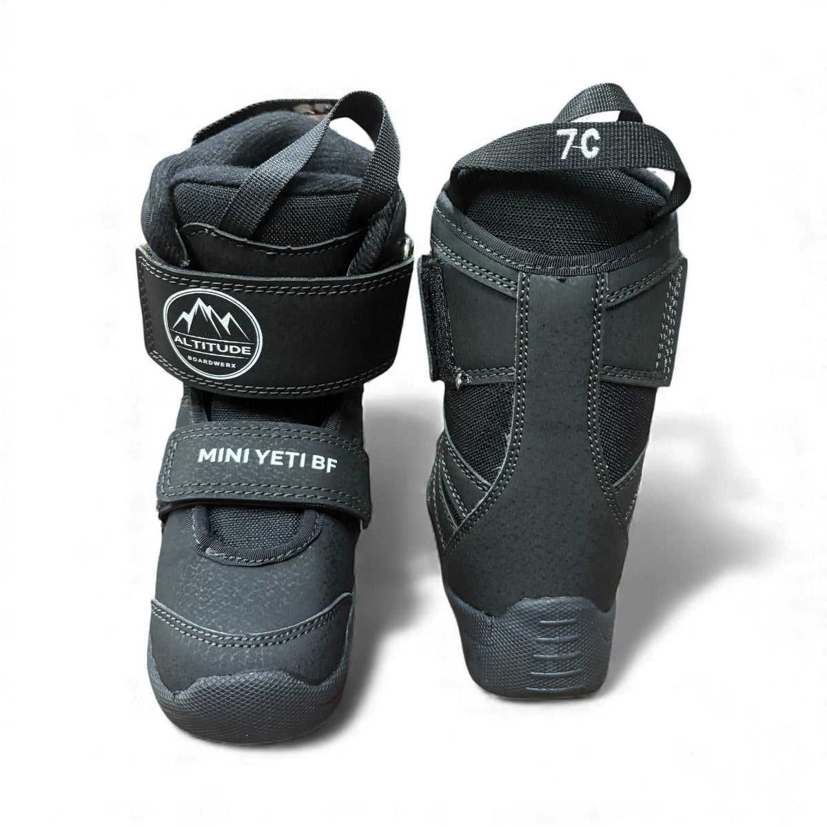 Toddler Kids Snowboard Boots with Adjustable Fit Size 7C-8C