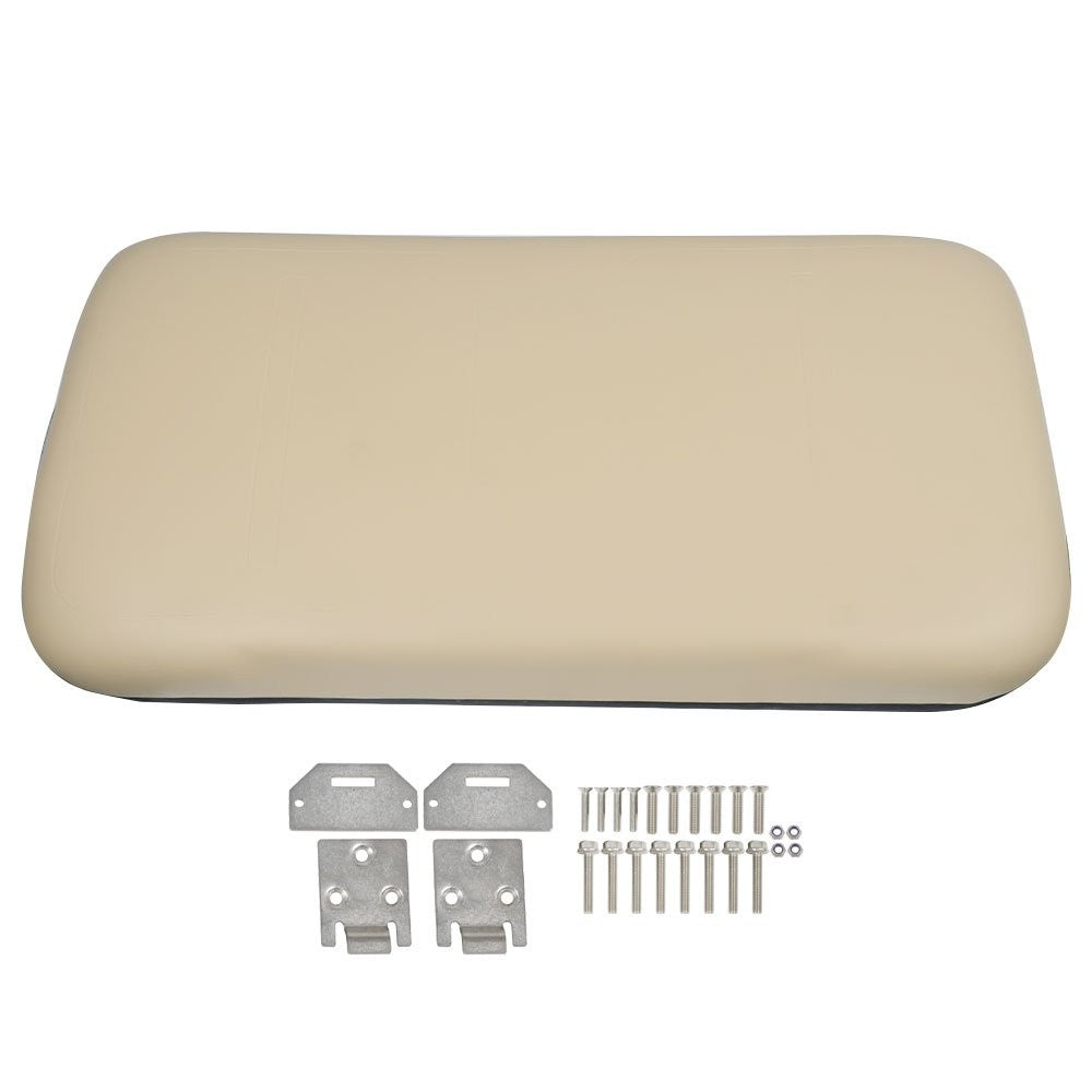 Golf Cart Seat Cushions for EZGO TXT Medalist 1993-2013 Front & Back Set with Hardware